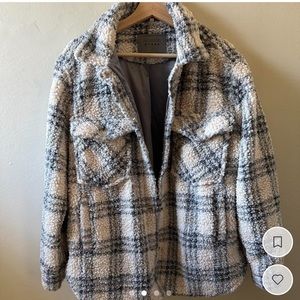 BLANK NYC Sherpa coat